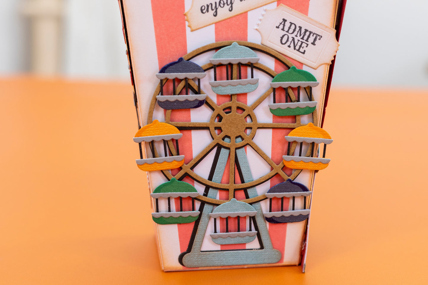 Vintage Carnival Metal Die Set - Ferris Wheel 