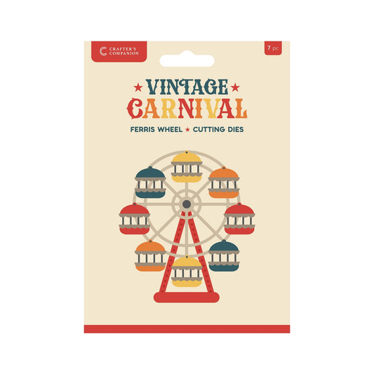 Vintage Carnival Metal Die Set - Ferris Wheel 