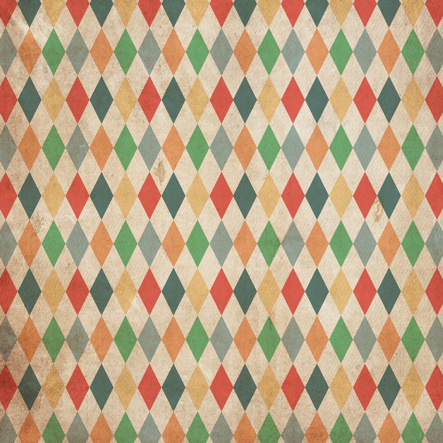 Vintage Carnival 12” x 12” Paper Pad