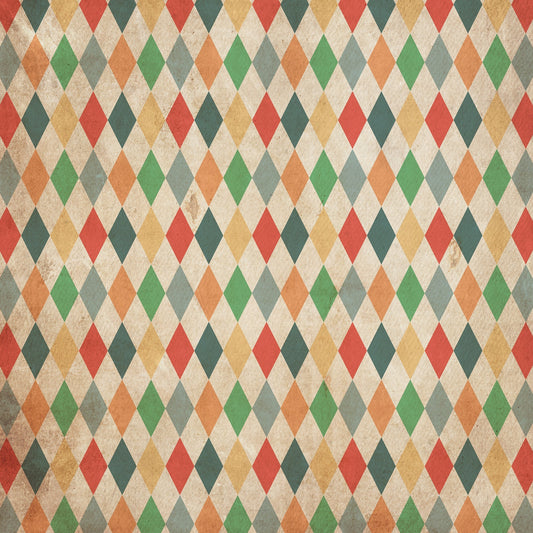 Vintage Carnival 12” x 12” Paper Pad