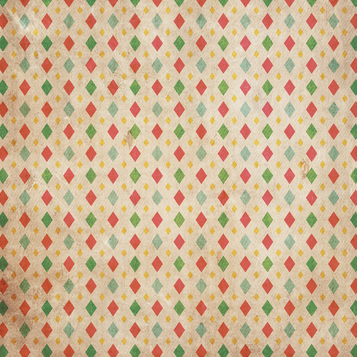 Vintage Carnival 12” x 12” Paper Pad