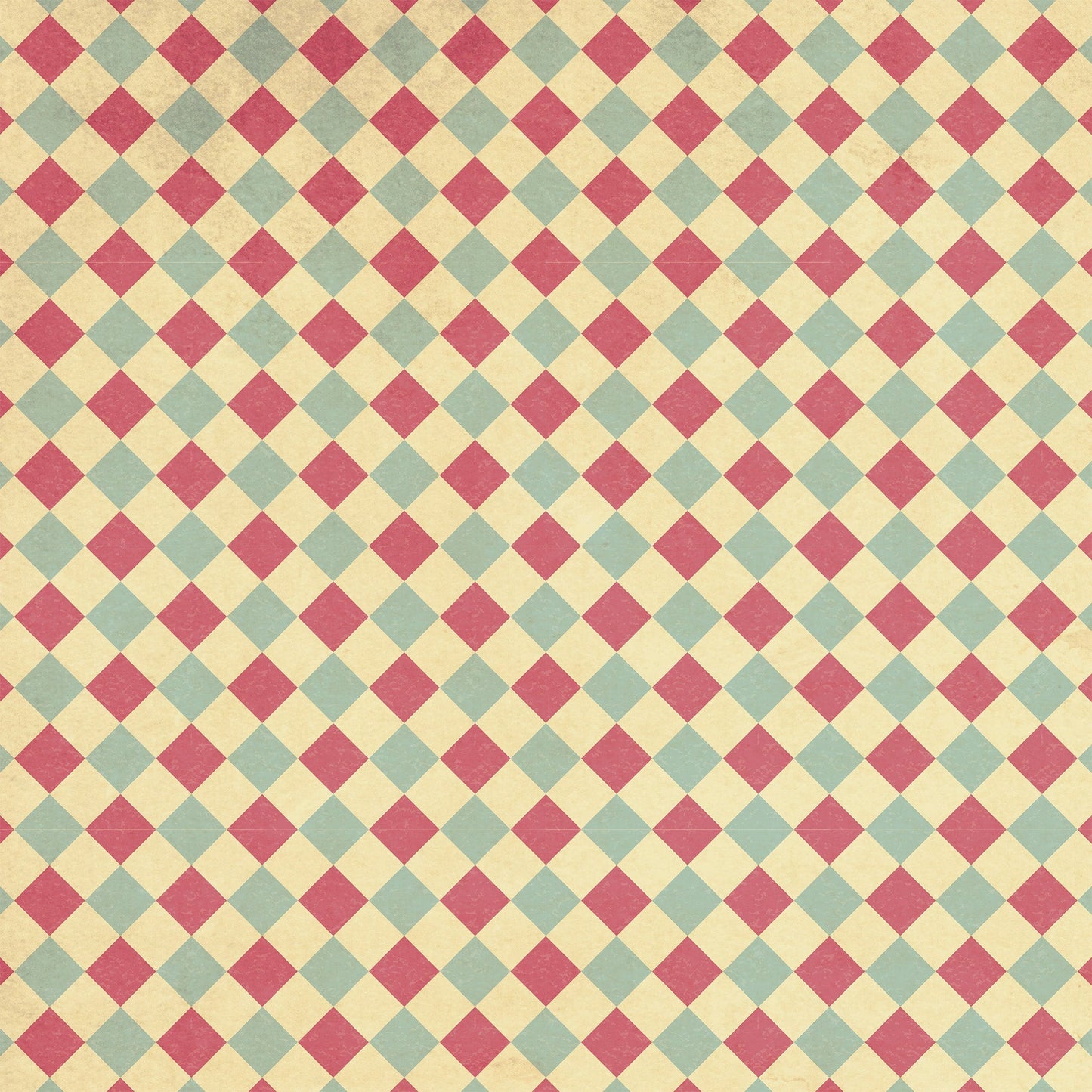 Vintage Carnival 12” x 12” Paper Pad