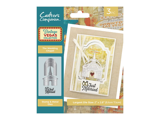 Vintage Vegas Stamp & Die - The Wedding Chapel