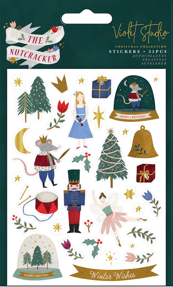 Violet Studios The Nutcracker - Chipboard Stickers