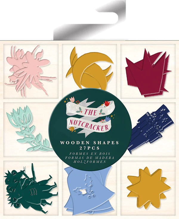 Violet Studios The Nutcracker - Painted Wooden Shapes