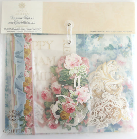Virginia Papers and Embellishments