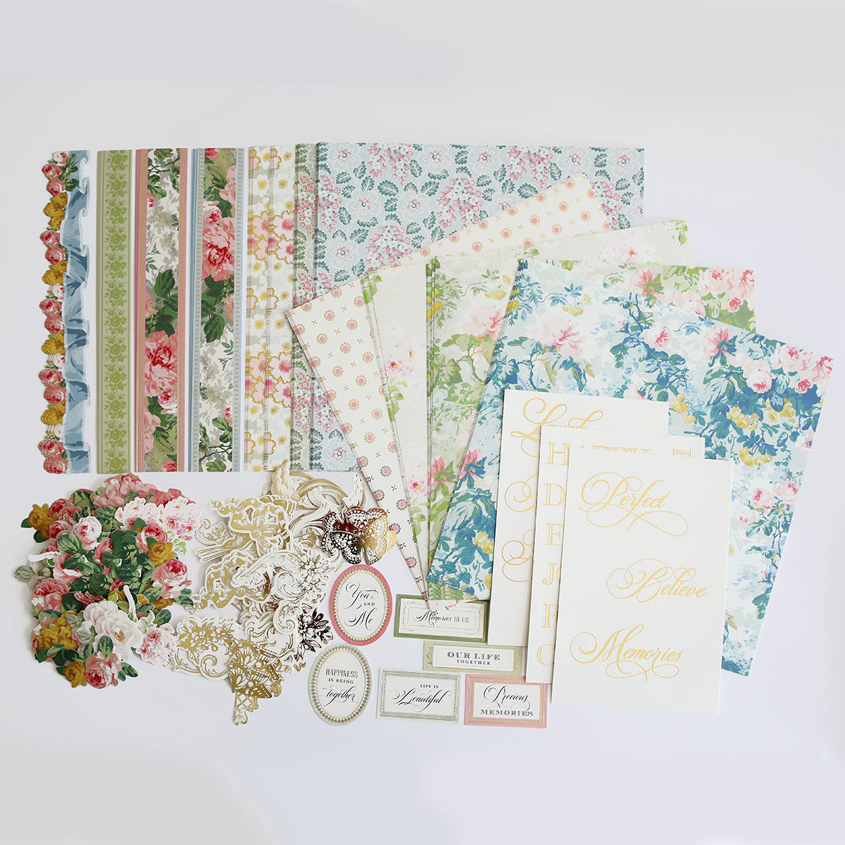 Virginia Papers and Embellishments