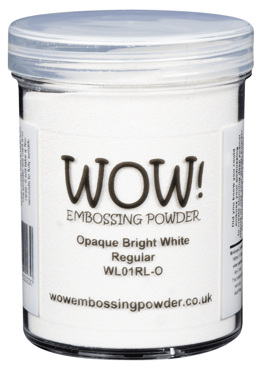 WOW! Embossing Powder - Opaque White - Bright White / Large / Regular