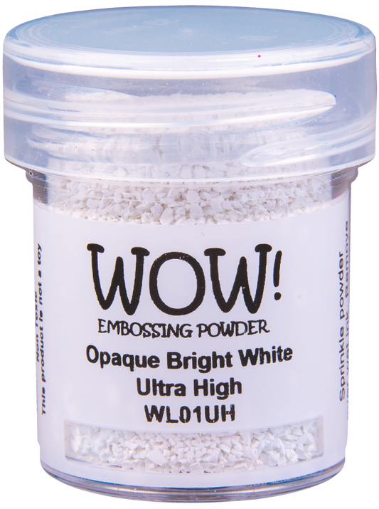 WOW! Embossing Powder - Opaque White - Bright White / Small / Ultra High