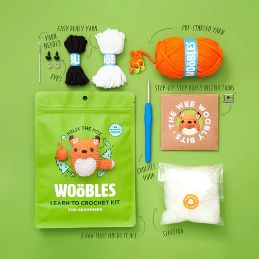 WOobles - Felix the Fox Crochet Kit