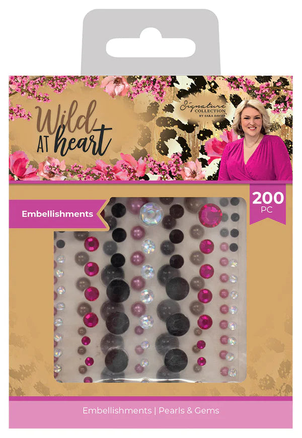 Sara Signature Wild at Heart Embellishments