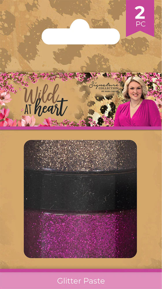 Sara Signature Wild at Heart Glitter Paste 2 Piece