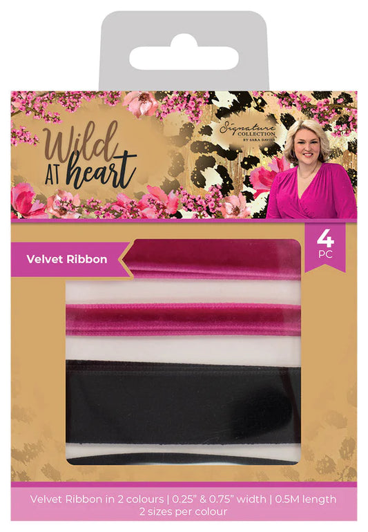 Sara Signature Wild at Heart Velvet Ribbon