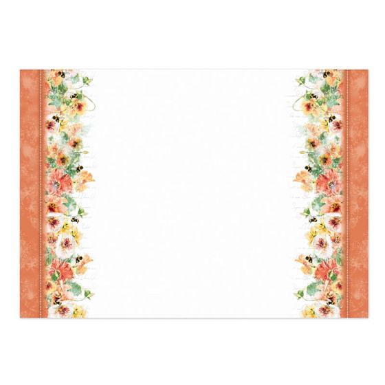 Sunset Flourishes Luxury Topper Set