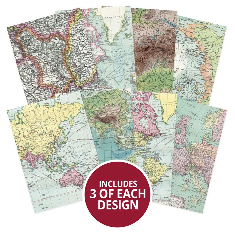Adorable Scorable Pattern Packs - Around the World