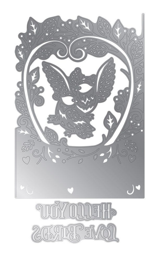 Gemini - Create a Card - Love Birds