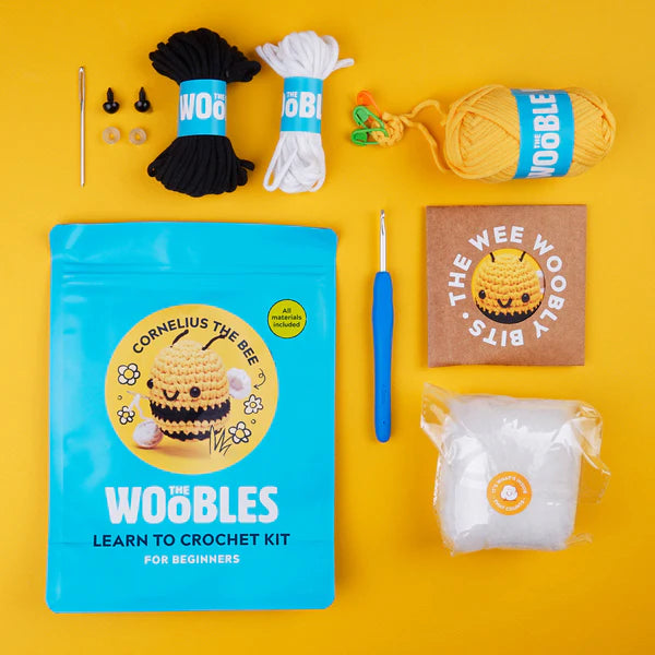 WOobles - Cornelius the Bee Crochet Kit