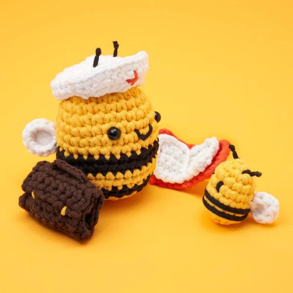 WOobles - Cornelius the Bee Crochet Kit
