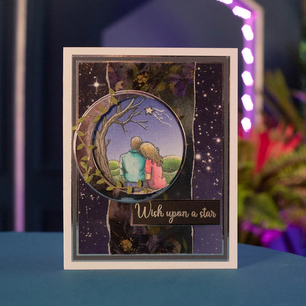 Sheena Douglass Bella Luna Photopolymer Stamp - Wish Upon a Star