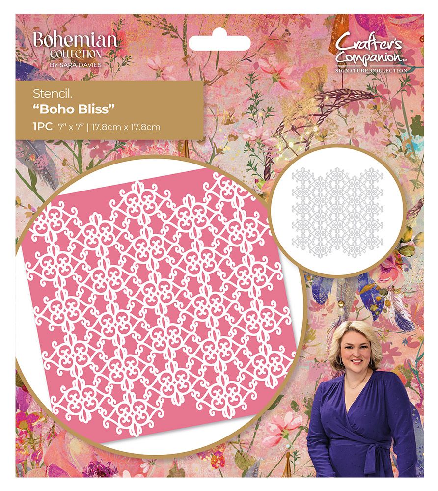 Sara Signature Bohemian Stencil - Boho Bliss