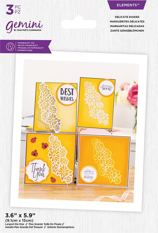 Gemini - Metal Die - Elements - Delicate Daisies