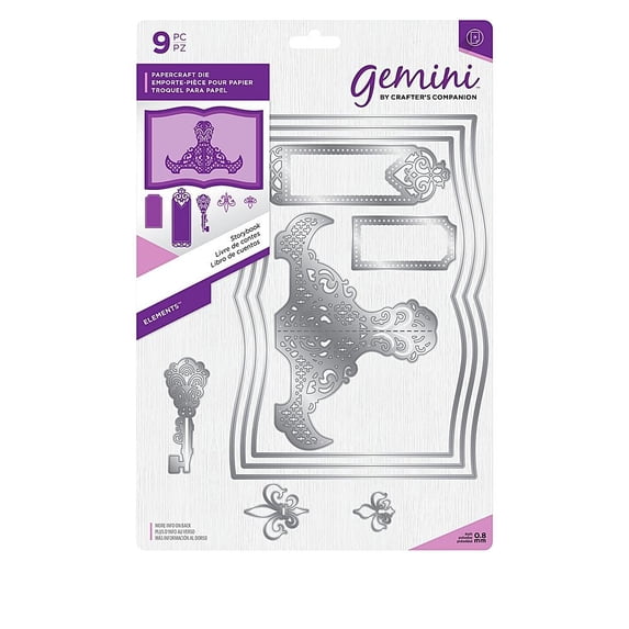 Gemini Elements Metal Die - Storybook