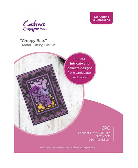 Crafter’s Companion Halloween Nesting Die - Creepy Bats