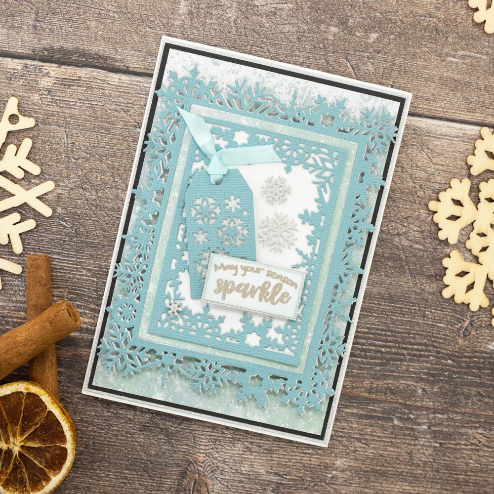 Crafter’s Companion Christmas Nesting Die - Shimmering Snowflakes