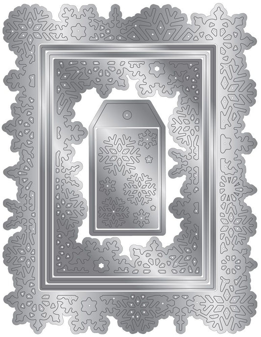 Crafter’s Companion Christmas Nesting Die - Shimmering Snowflakes
