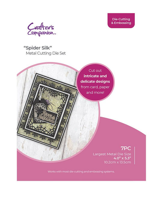 Crafter’s Companion Halloween Nesting Die - Spider Silk