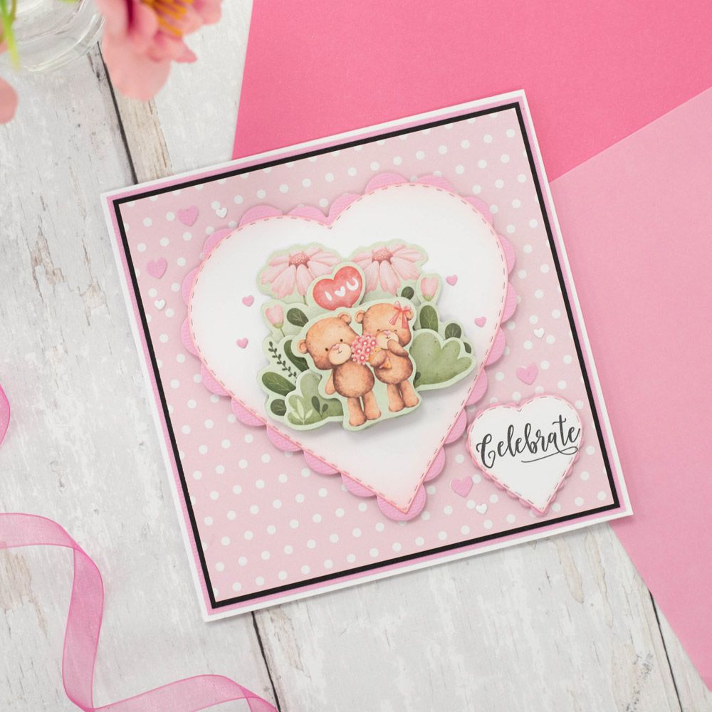 Crafters Companion 12" x 9" 3D Topper Pad - Everyday Celebrations