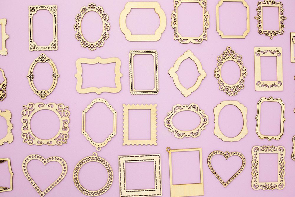 Crafters Companion - Laser Cut Frames & Stamps