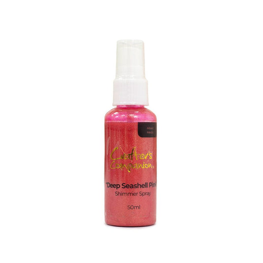 Crafters Companion Shimmer Spray - Deep Seashell Pink