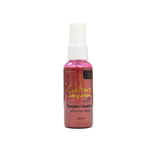 Crafters Companion Shimmer Spray - Golden Heather
