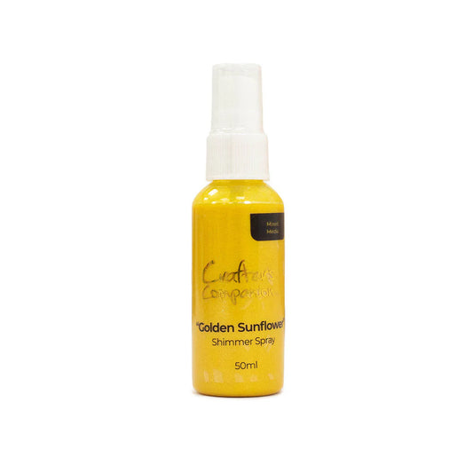 Crafters Companion Shimmer Spray - Golden Sunflower