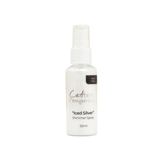 Crafters Companion Shimmer Spray - Iced Silver
