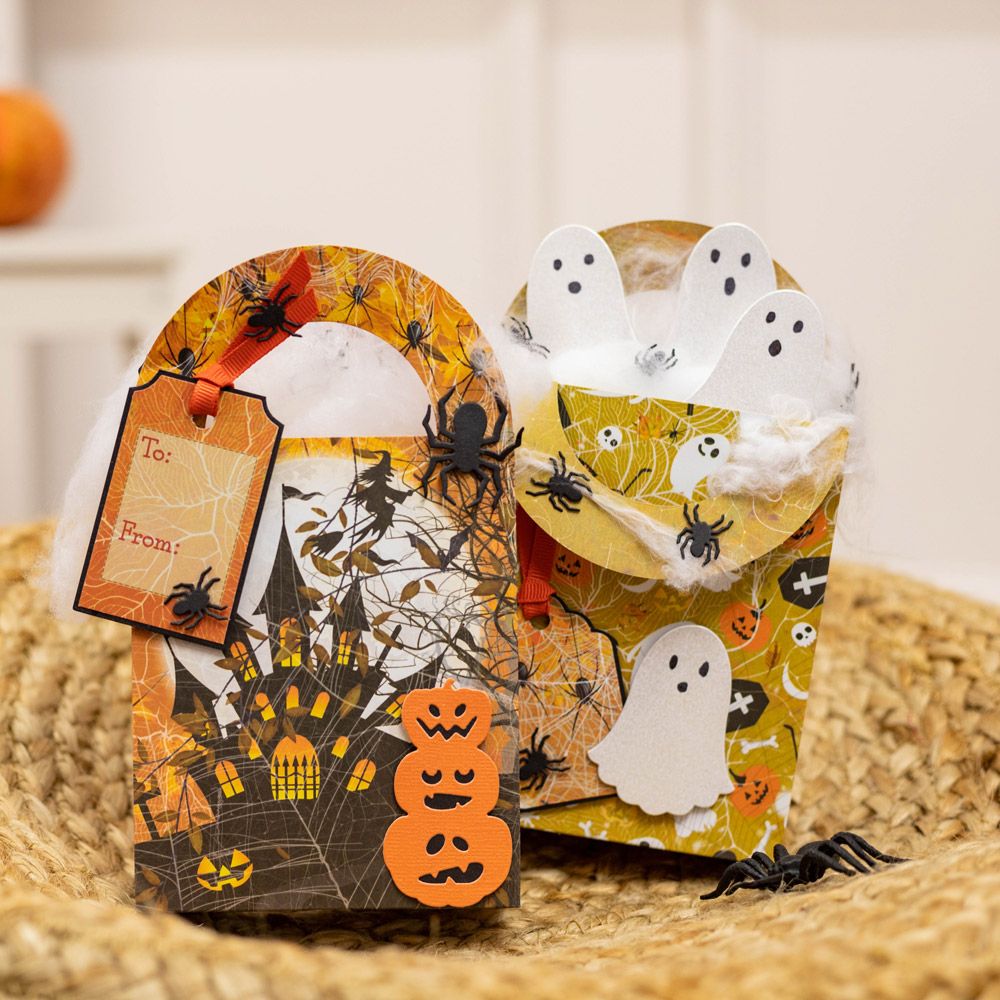 Crafters Companion Halloween Gift Bag Paper Pad