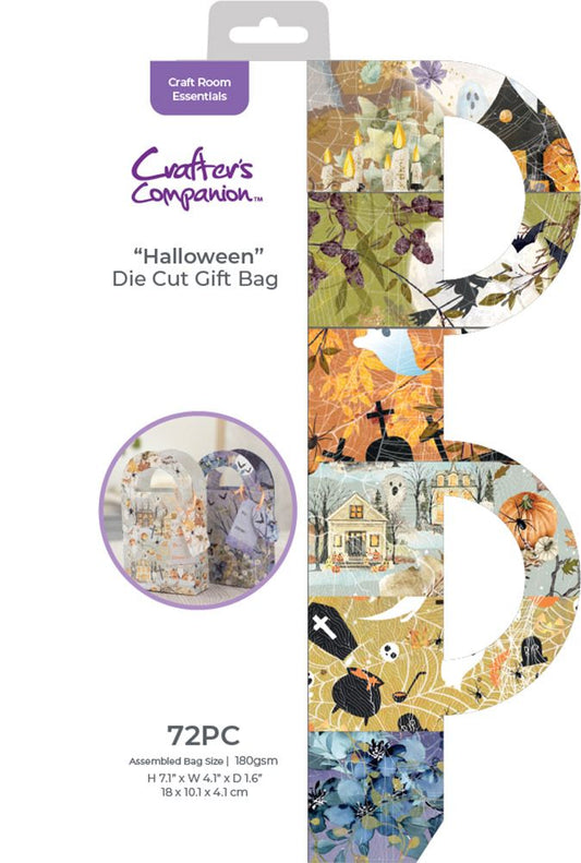 Crafters Companion Halloween Gift Bag Paper Pad