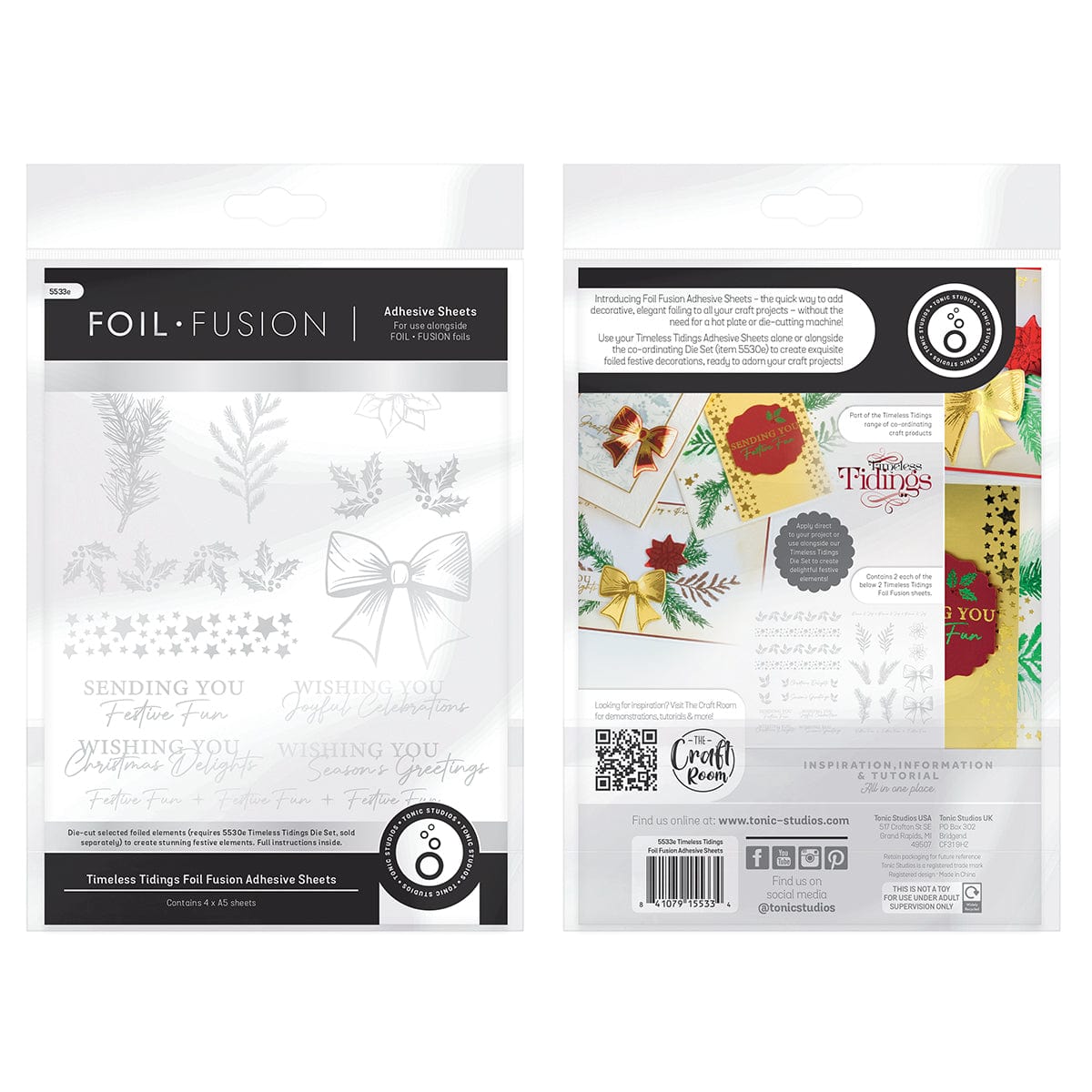 Foil Fusion - Timeless Tidings Adhesive Sheets