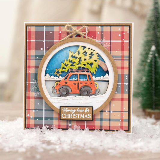 Christmas Scene Stamp & Die