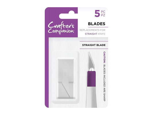 Crafters Companion Knife Replacement Blades - Straight