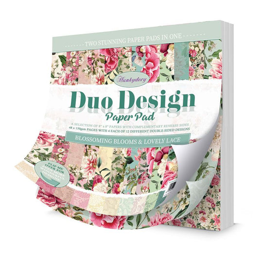 Duo Design Paper Pads - Blossoming Blooms & Lovely Lace