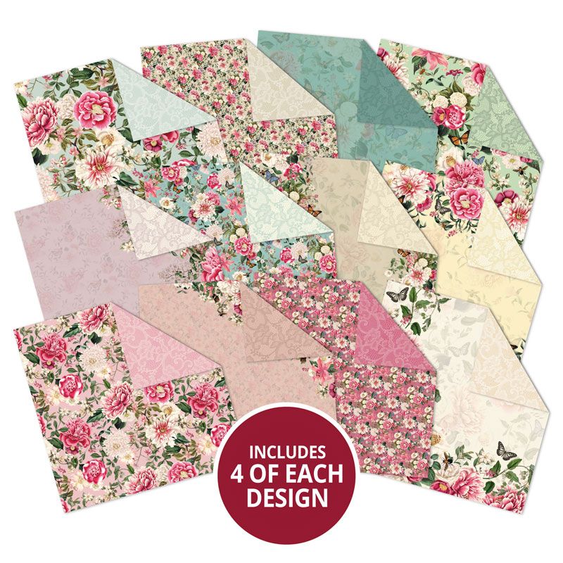 Duo Design Paper Pads - Blossoming Blooms & Lovely Lace