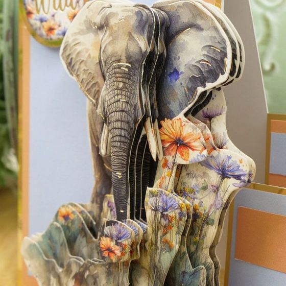 Brilliant Beasts Decoupage Topper Sheet
