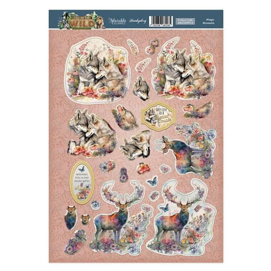Magic Moments Decoupage Topper Sheet