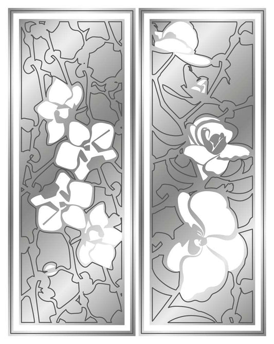 Gemini Floral Panels Orchid
