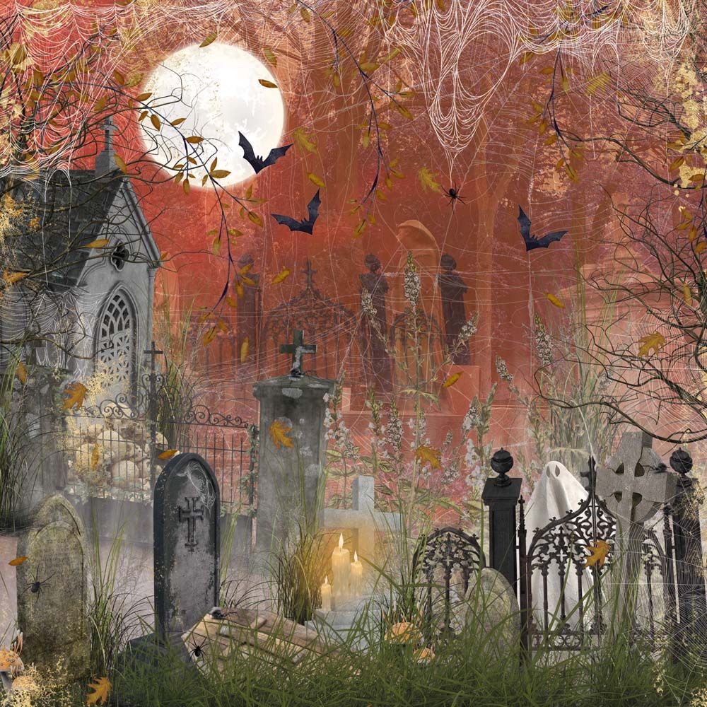 Crafters Companion 12" x 12" Paper Pad - Halloween