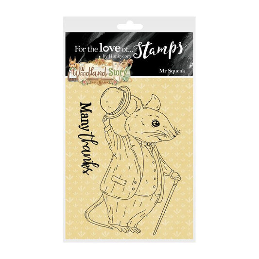 For the Love of Stamps - Mr Squeak A7 Stamp Set