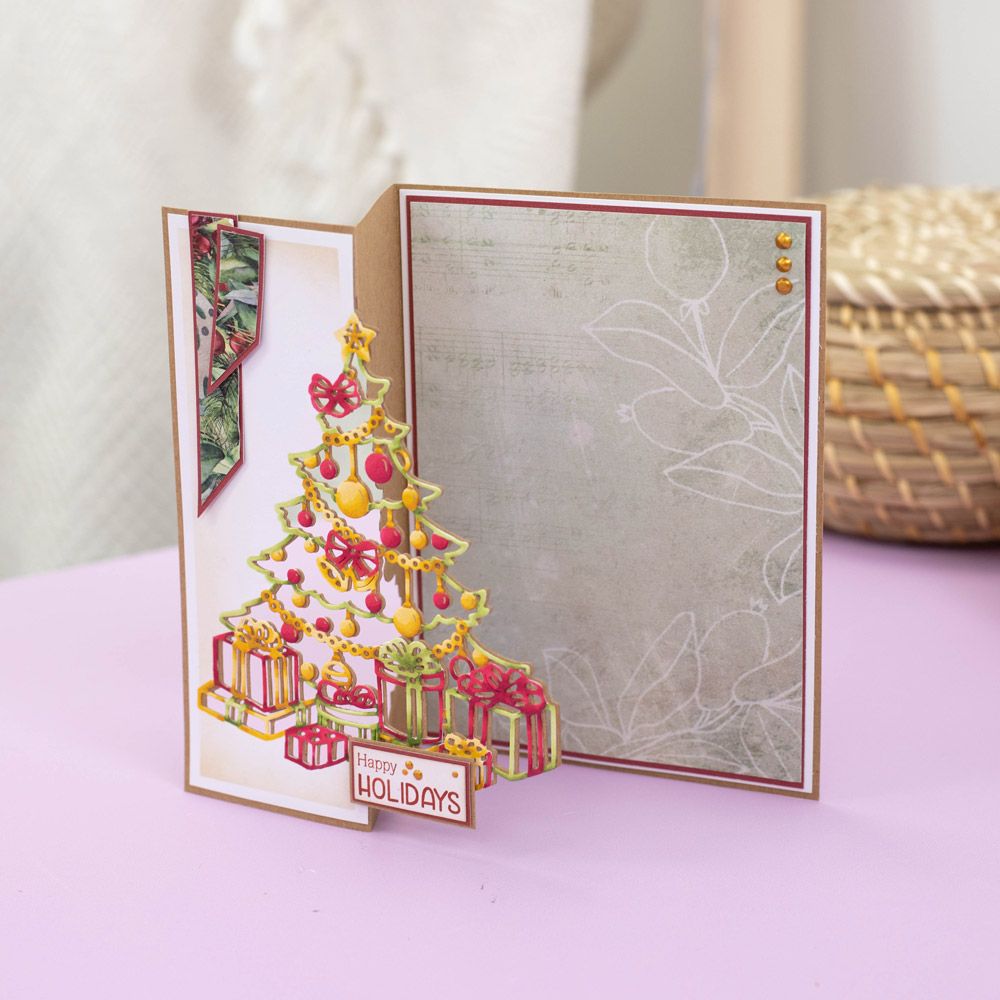 Gemini Half Create a Card Die - Under The Tree
