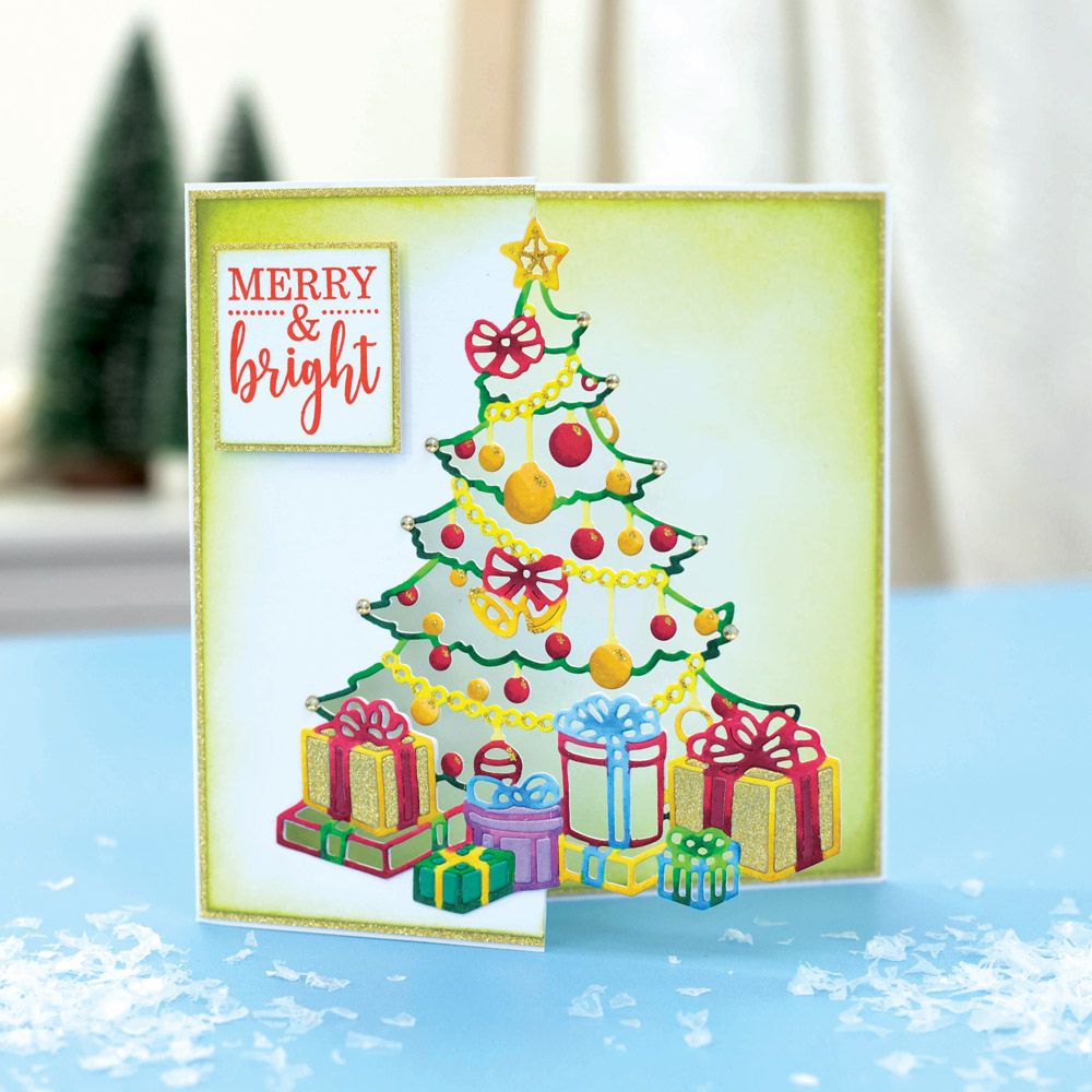 Gemini Half Create a Card Die - Under The Tree